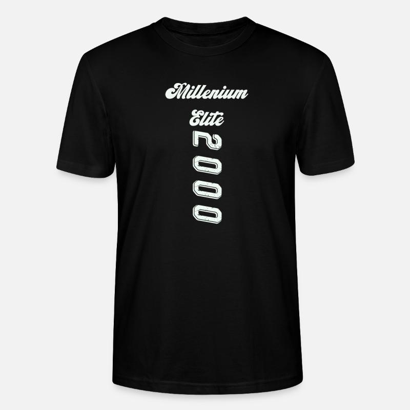 2000 - Stanley/Stella Unisex Bio-T-Shirt CRAFTER - Schwarz