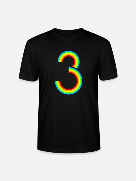Schon 3 Jahre! - Stanley/Stella Unisex Bio-T-Shirt CRAFTER - Schwarz