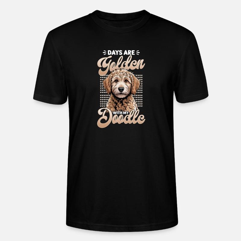 Goldendoodle Dog Breed - Stanley/Stella Unisex Bio-T-Shirt CRAFTER - Schwarz