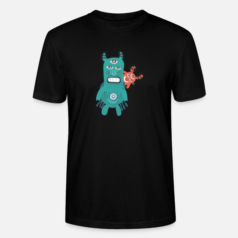 hallowee n581 - Stanley/Stella Unisex Bio-T-Shirt CRAFTER - Schwarz