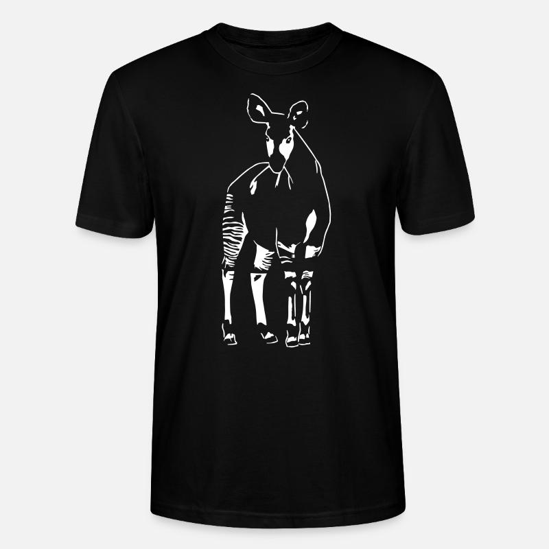Okapi - Stanley/Stella Unisex Bio-T-Shirt CRAFTER - Schwarz
