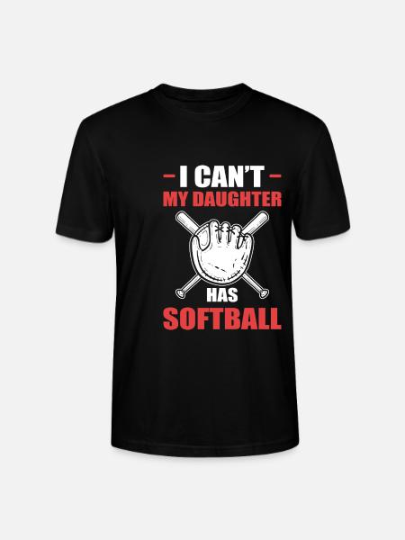 Softball Softball Players - Stanley/Stella CRAFTER Unisex Organic T-Shirt - black