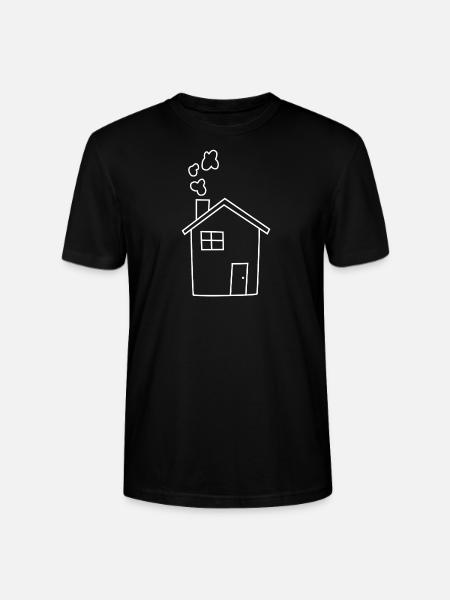 Maison Maison Confortable - T-shirt bio CRAFTER Stanley Stella Unisexe - noir