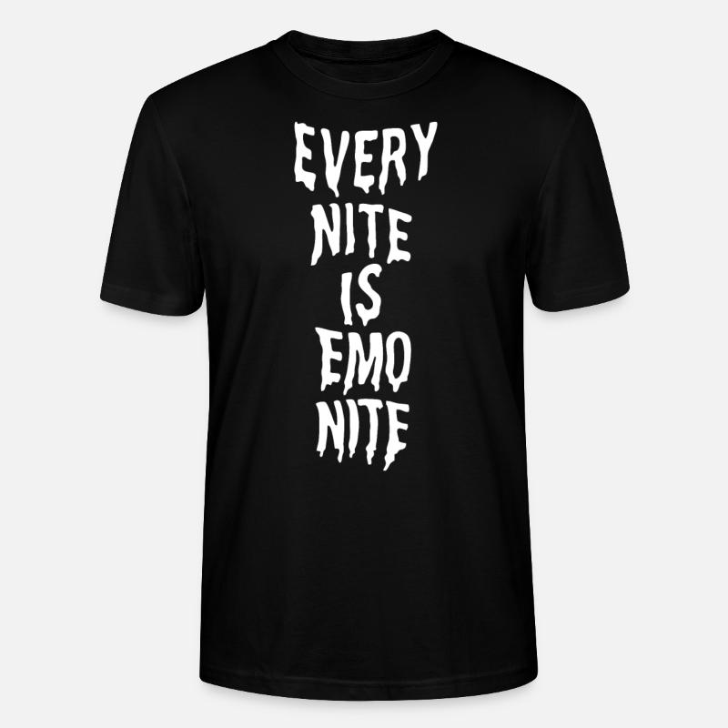 Emo Nite - T-shirt bio CRAFTER Stanley Stella Unisexe - noir