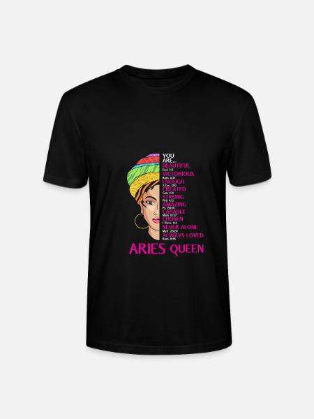 Sternzeichen Widder - Stanley/Stella Unisex Bio-T-Shirt CRAFTER - Schwarz