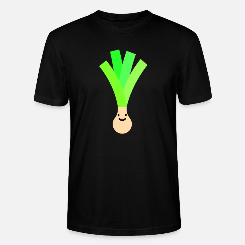 Der Lauch - Stanley/Stella Unisex Bio-T-Shirt CRAFTER - Schwarz