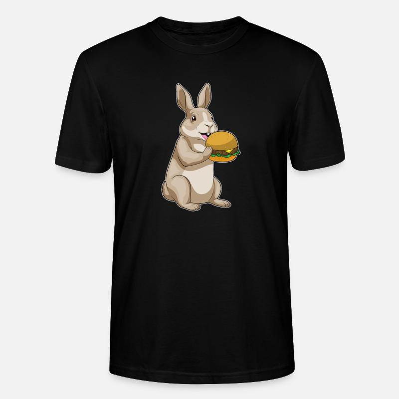 Hase Hamburger - Stanley/Stella Unisex Bio-T-Shirt CRAFTER - Schwarz