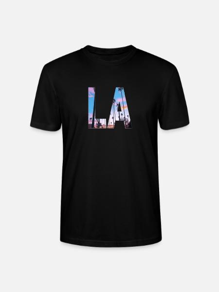 LA - Los Angeles - Stanley/Stella Unisex Bio-T-Shirt CRAFTER - Schwarz