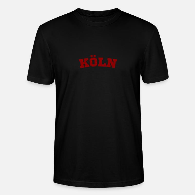 Köln - Stanley/Stella Unisex Bio-T-Shirt CRAFTER - Schwarz