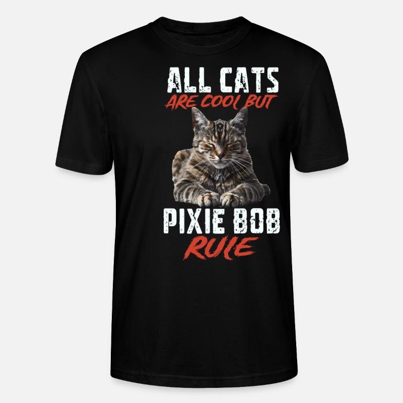 Bob Pixie - T-shirt bio CRAFTER Stanley Stella Unisexe - noir