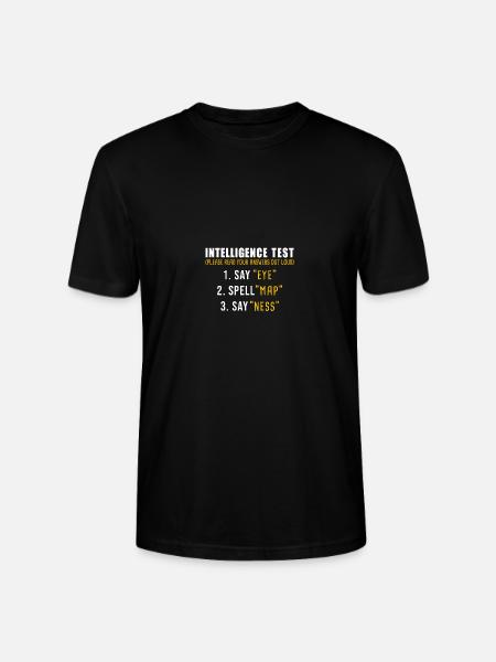 Intelligence Test - Stanley/Stella Unisex Bio-T-Shirt CRAFTER - Schwarz