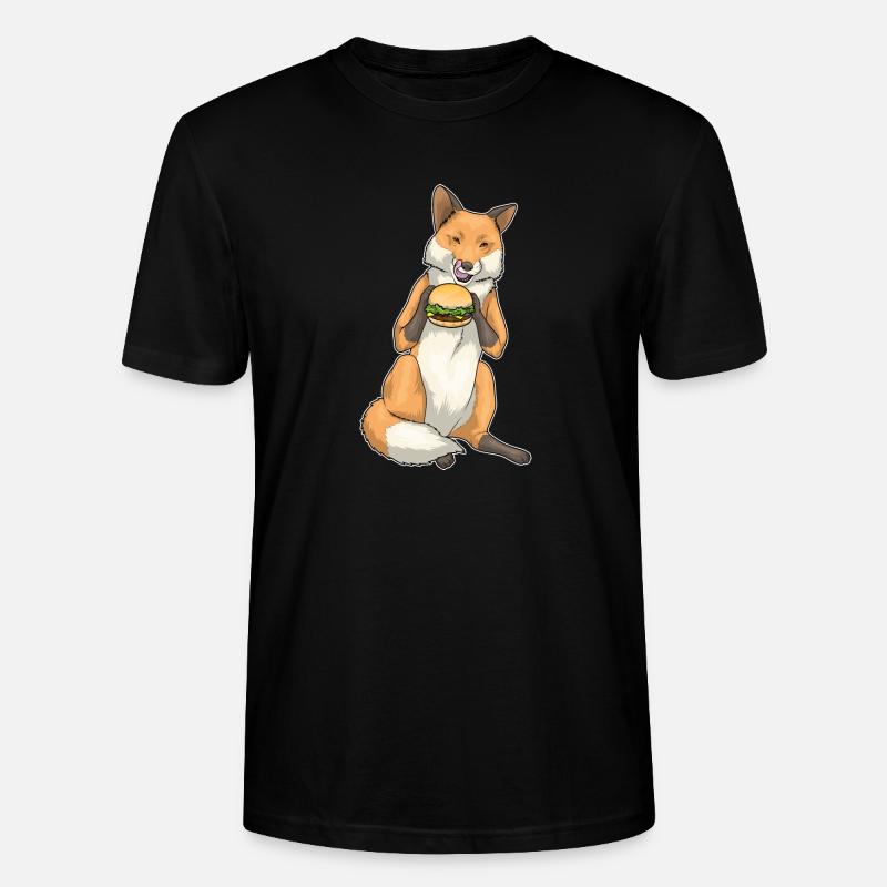 Fuchs Burger - Stanley/Stella Unisex Bio-T-Shirt CRAFTER - Schwarz