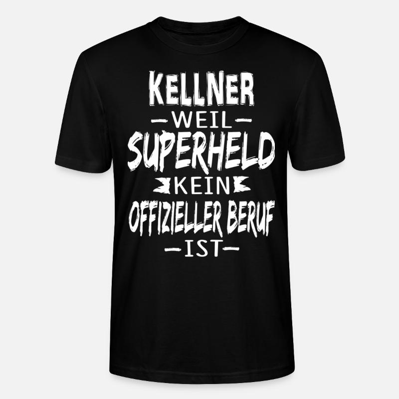 KELLNER - Stanley/Stella Unisex Bio-T-Shirt CRAFTER - Schwarz