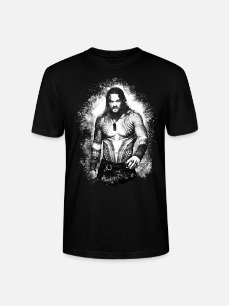 Aquaman Movie Aquaman Ready to Fight - Stanley Stella CRAFTER unisex økologisk-T-shirt - sort