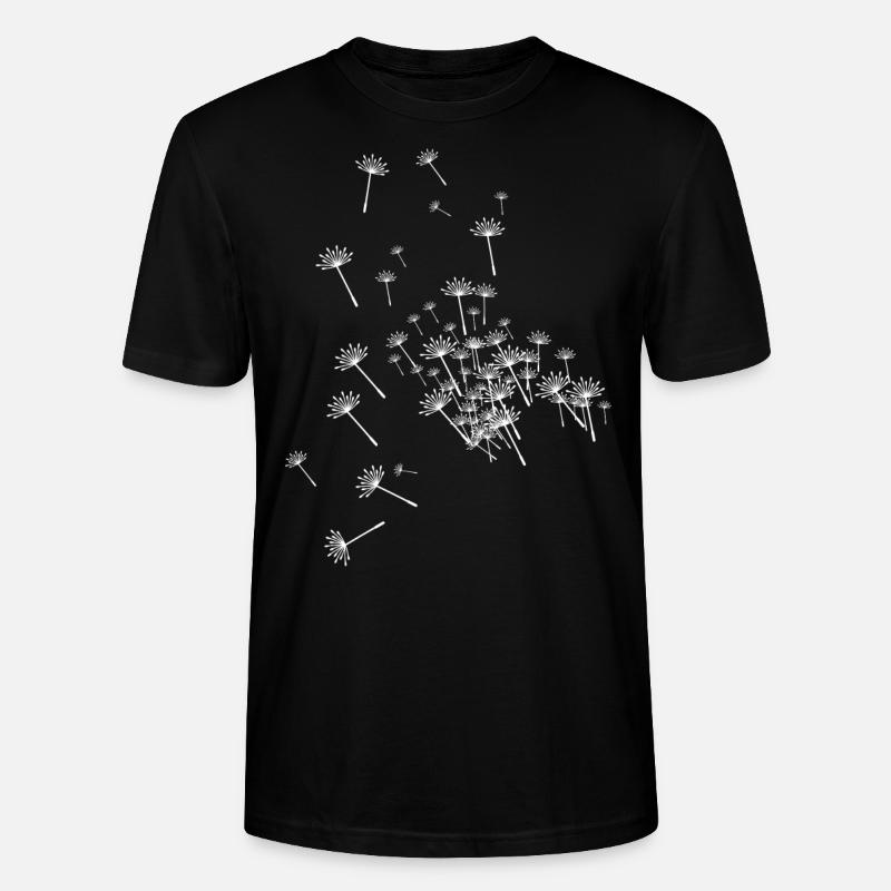 Pusteblume - Stanley/Stella Unisex Bio-T-Shirt CRAFTER - Schwarz