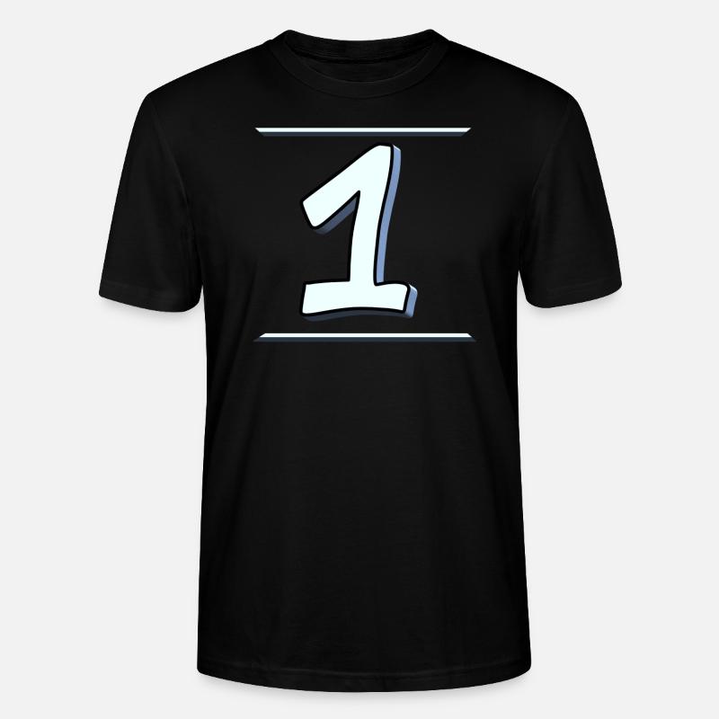 Eins Team - Stanley/Stella Unisex Bio-T-Shirt CRAFTER - Schwarz