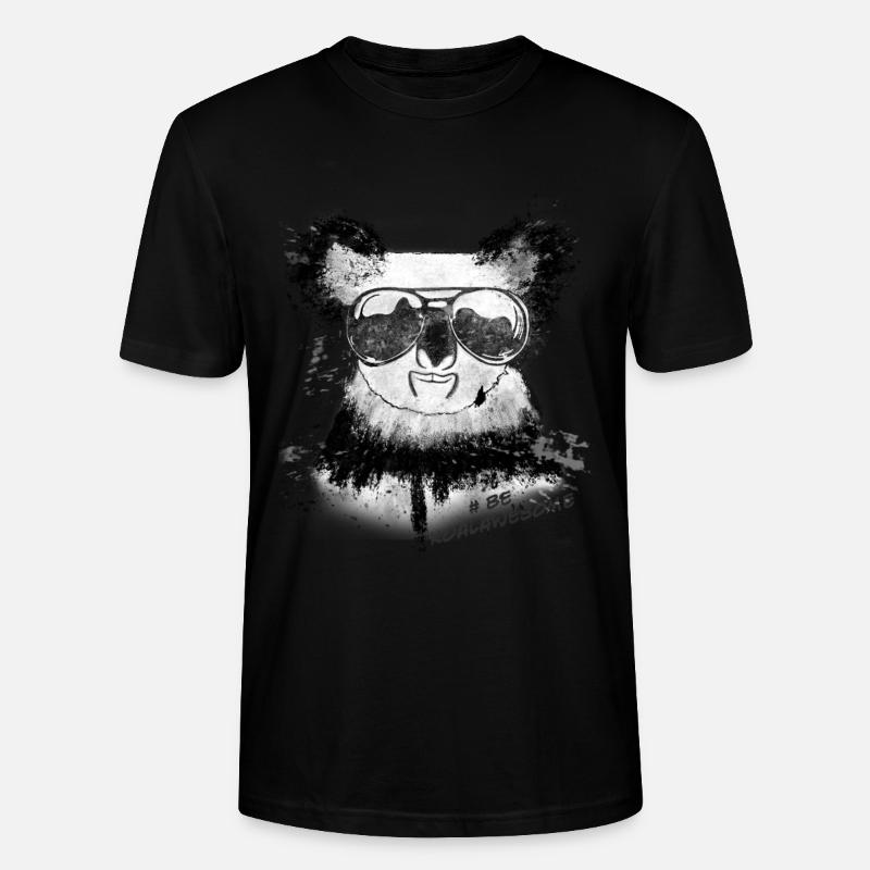 Koala #Cool - Stanley/Stella Unisex Bio-T-Shirt CRAFTER - Schwarz