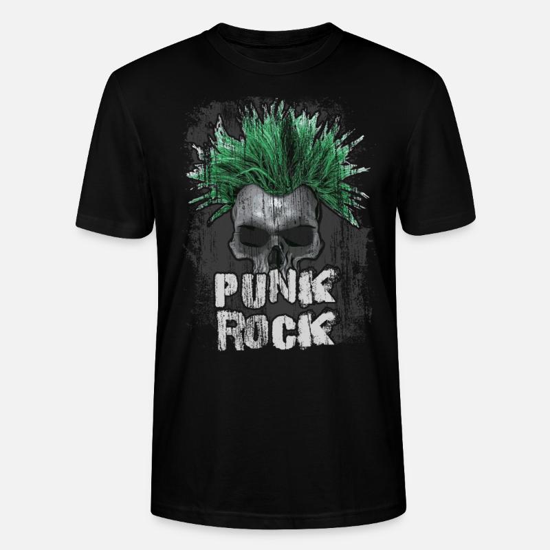 Punk Rock - Stanley/Stella Unisex Bio-T-Shirt CRAFTER - Schwarz