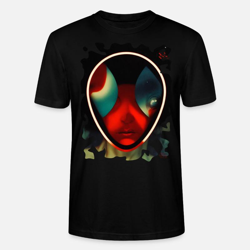 Oval B - Stanley/Stella Unisex Bio-T-Shirt CRAFTER - Schwarz