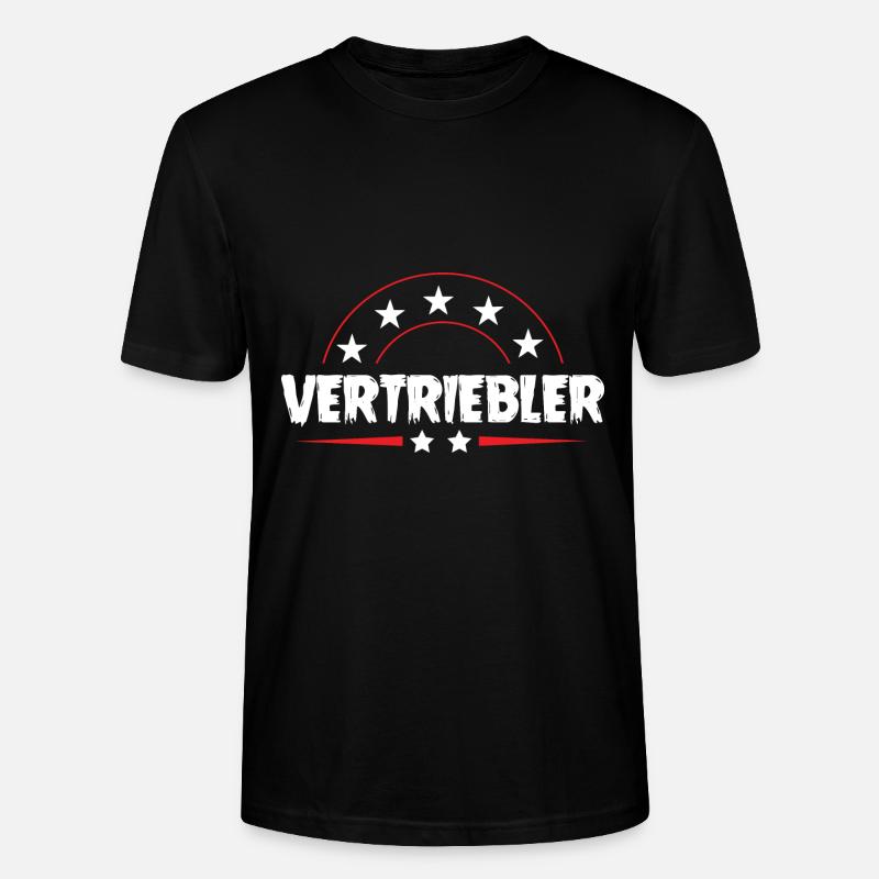 Vertriebler Beruf - Stanley/Stella Unisex Bio-T-Shirt CRAFTER - Schwarz