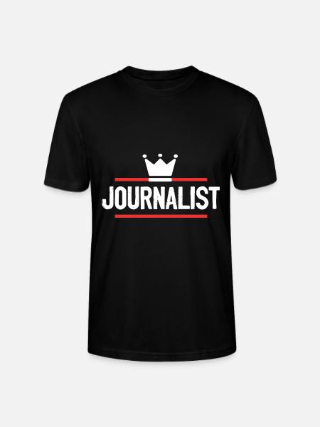 Journalist Beruf - Stanley/Stella Unisex Bio-T-Shirt CRAFTER - Schwarz