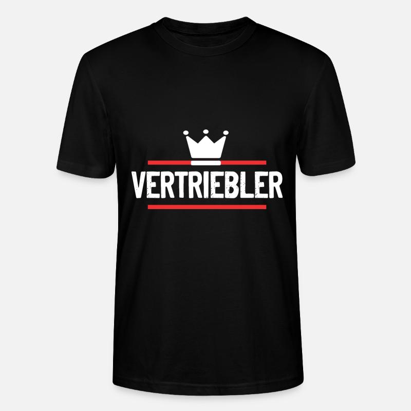 Vertriebler Beruf - Stanley/Stella Unisex Bio-T-Shirt CRAFTER - Schwarz