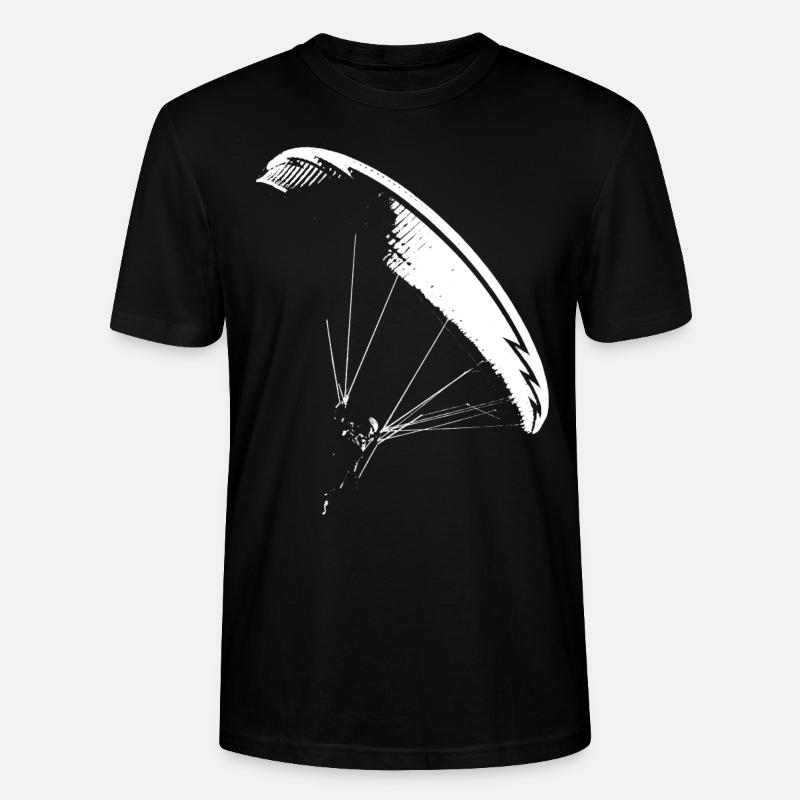 Gleitschirmflieger Nova CP - Stanley/Stella Unisex Bio-T-Shirt CRAFTER - Schwarz