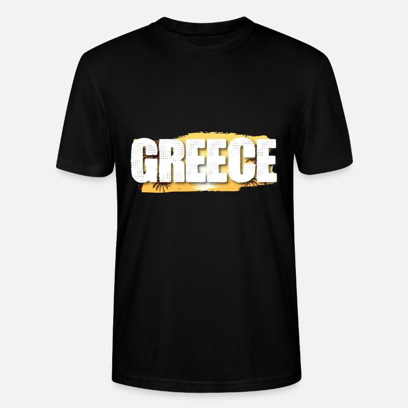 Greece - Stanley/Stella Unisex Bio-T-Shirt CRAFTER - Schwarz