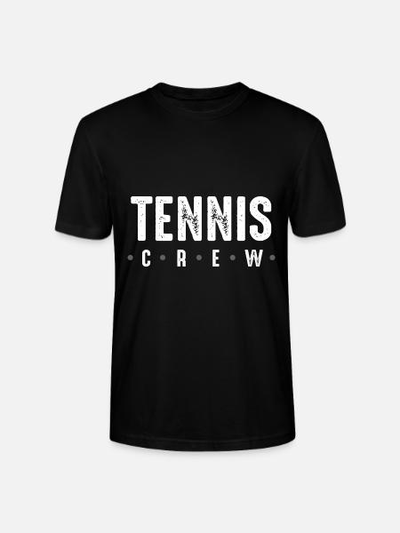 Équipe de tennis - T-shirt bio CRAFTER Stanley Stella Unisexe - noir