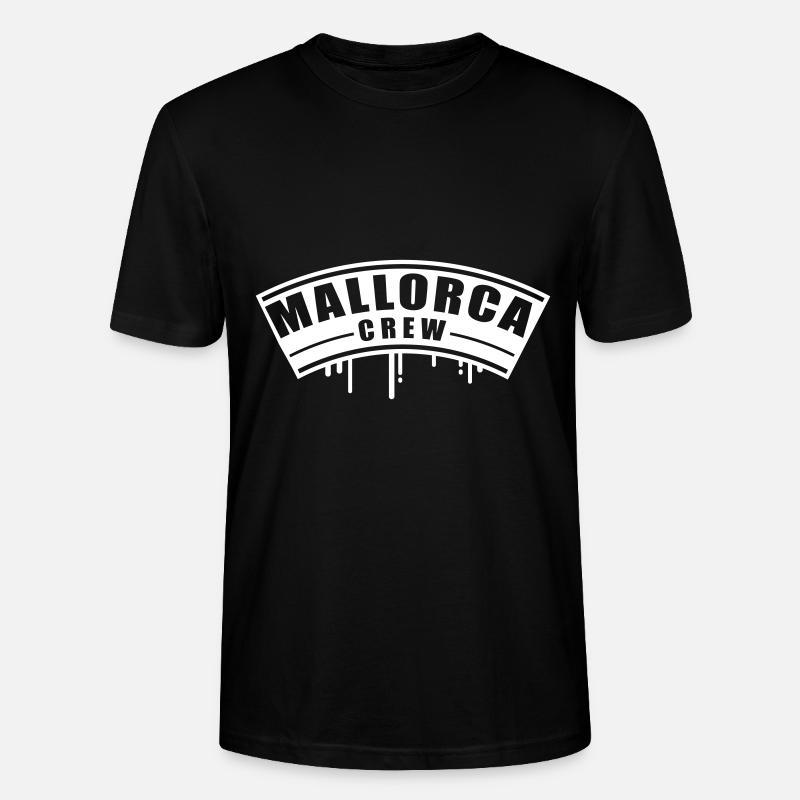 Mallorca Crew - Stanley/Stella CRAFTER Unisex Organic T-Shirt - black