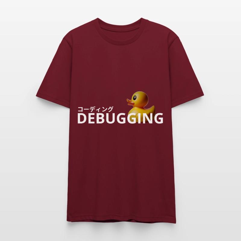 LUZILLION CODER COUTURE, RUBBER DUCK DEBUGGING Stanley/Stella CRAFTER Unisex Organic T-Shirt