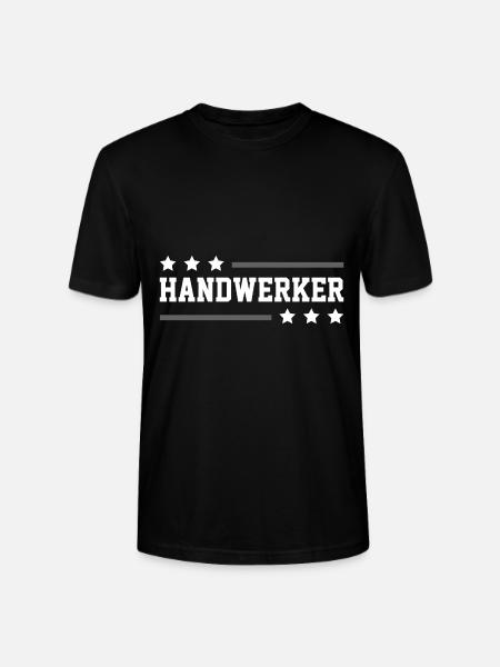 Handwerker Beruf - Stanley/Stella Unisex Bio-T-Shirt CRAFTER - Schwarz