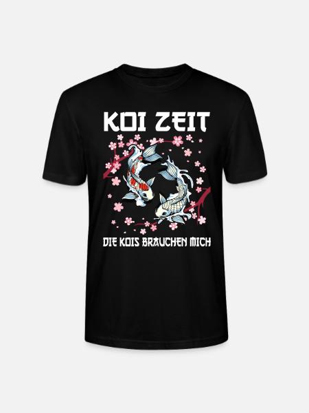 Kois Koi Sarkasmus Geschenk - Stanley/Stella Unisex Bio-T-Shirt CRAFTER - Schwarz