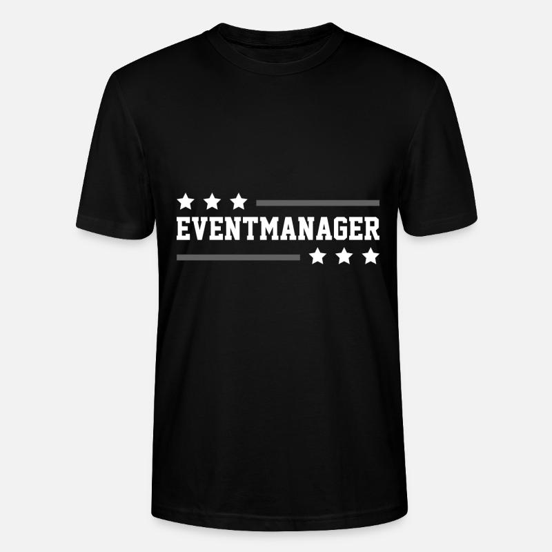 Eventmanager - Stanley/Stella Unisex Bio-T-Shirt CRAFTER - Schwarz