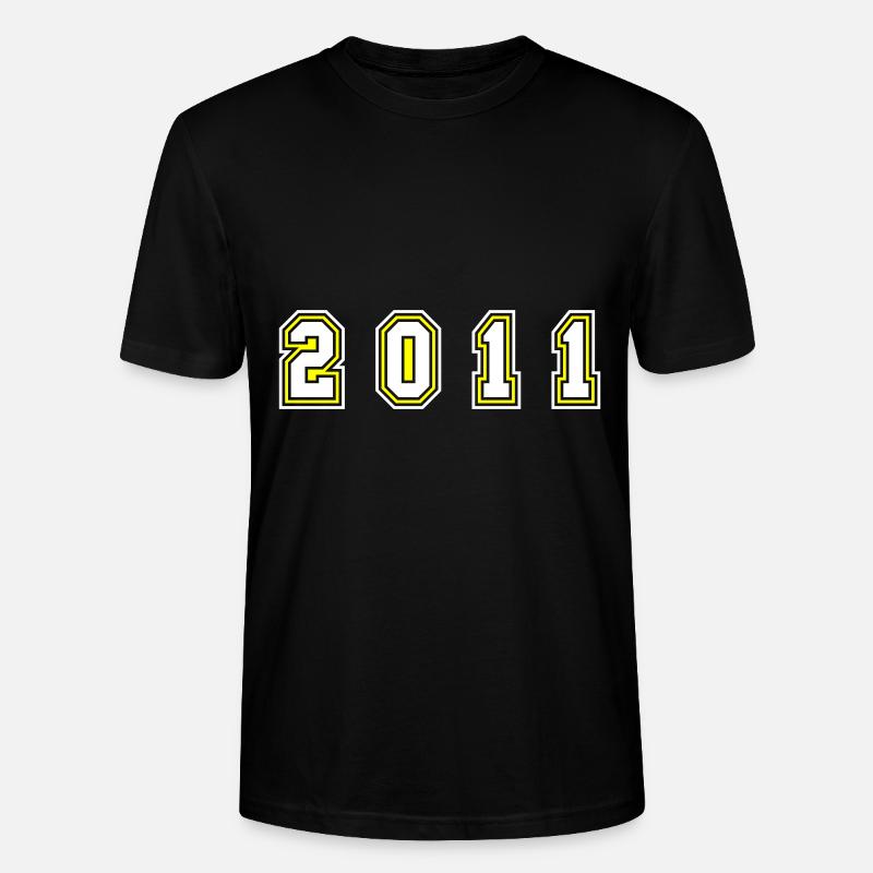 Numéro de l’année 2011 - T-shirt bio CRAFTER Stanley Stella Unisexe - noir