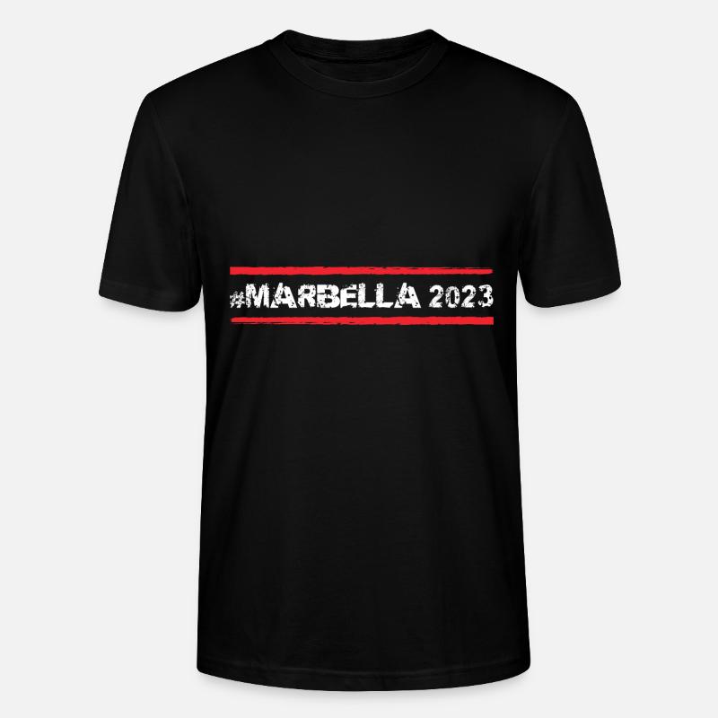 Marbella 2023 - Stanley/Stella Unisex Bio-T-Shirt CRAFTER - Schwarz