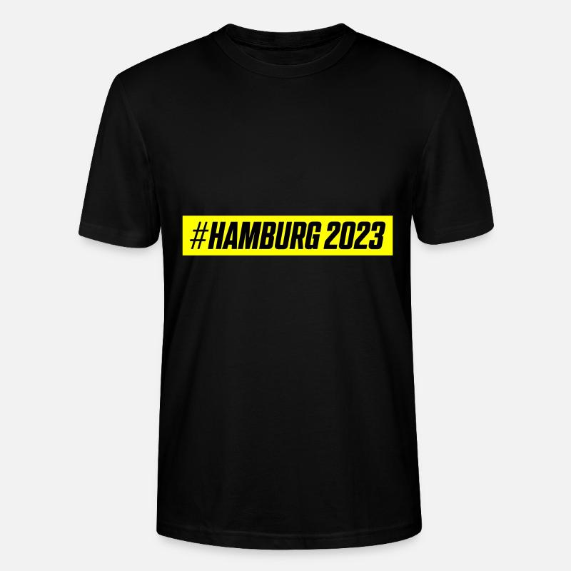 Hambourg 2023 - T-shirt bio CRAFTER Stanley Stella Unisexe - noir