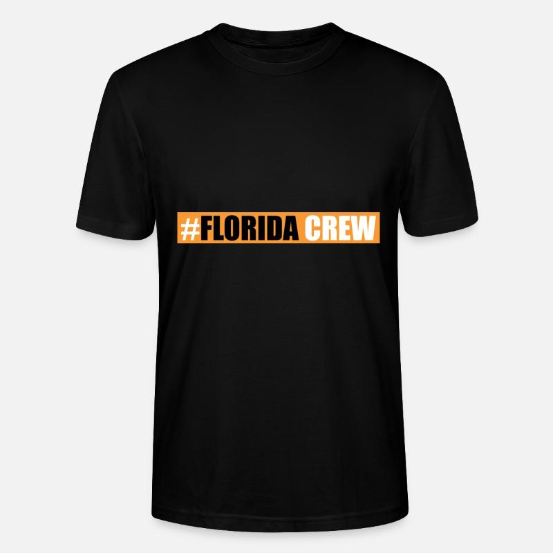 Florida Crew - Stanley/Stella Unisex Bio-T-Shirt CRAFTER - Schwarz