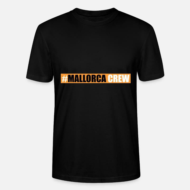 Mallorca Crew - Stanley/Stella CRAFTER Unisex Organic T-Shirt - black