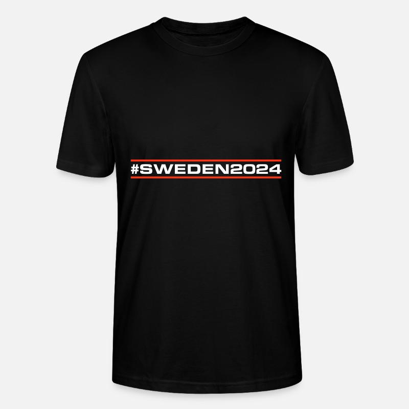Suède 2024 - T-shirt bio CRAFTER Stanley Stella Unisexe - noir