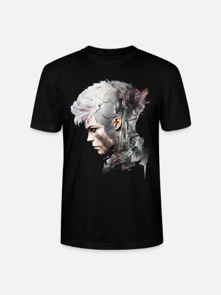 Anime No11 - Stanley/Stella Unisex Bio-T-Shirt CRAFTER - Schwarz