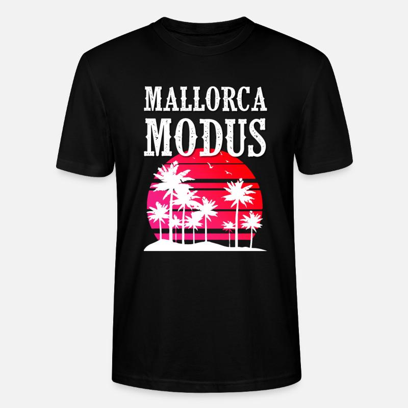 Mallorca Modus - Stanley/Stella Unisex Bio-T-Shirt CRAFTER - Schwarz