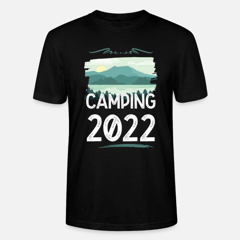 Camping 2022 - T-shirt bio CRAFTER Stanley Stella Unisexe - noir