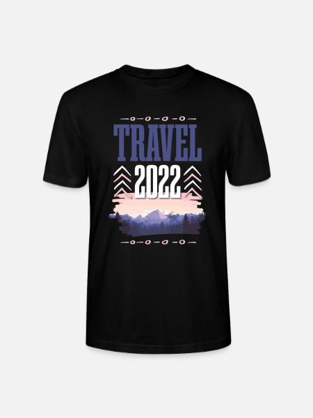 Travel 2022 - Stanley/Stella CRAFTER Unisex Organic T-Shirt - black
