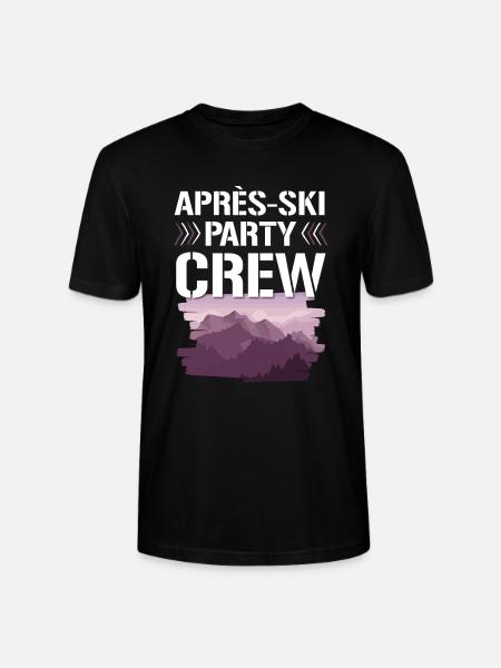 Apres SKi Party Crew - Stanley/Stella CRAFTER Unisex Organic T-Shirt - black