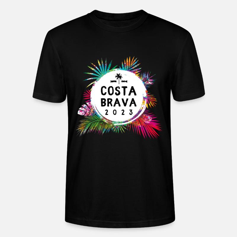 Costa Brava 2023 Bunt - Stanley/Stella Unisex Bio-T-Shirt CRAFTER - Schwarz