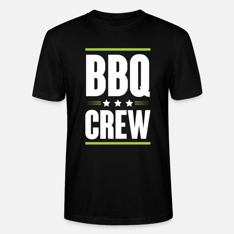 Équipe de barbecue - T-shirt bio CRAFTER Stanley Stella Unisexe - noir