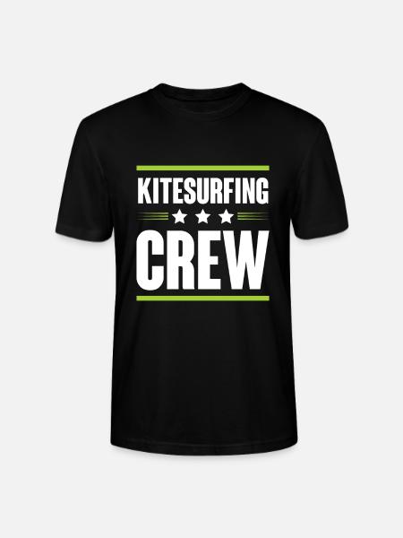 Kitesurfing Crew - Stanley/Stella Unisex Bio-T-Shirt CRAFTER - Schwarz
