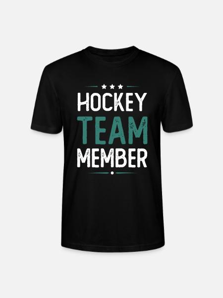 Hockey Team - Stanley/Stella CRAFTER Unisex Organic T-Shirt - black
