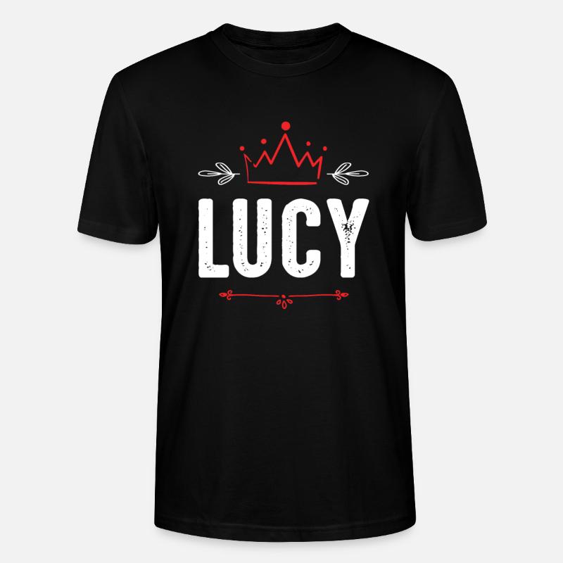 Lucy - Stanley/Stella Unisex Bio-T-Shirt CRAFTER - Schwarz